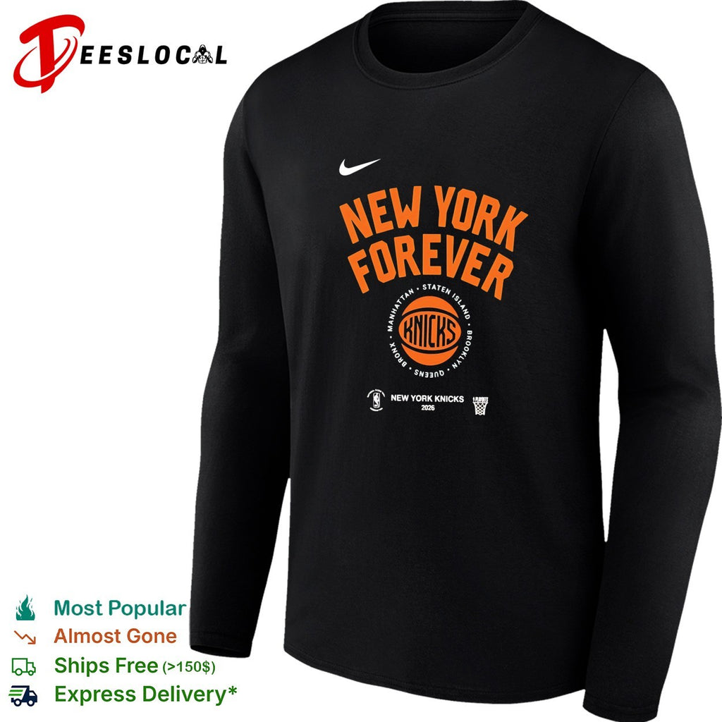 New York forever Knicks 2026 borough seal shirt