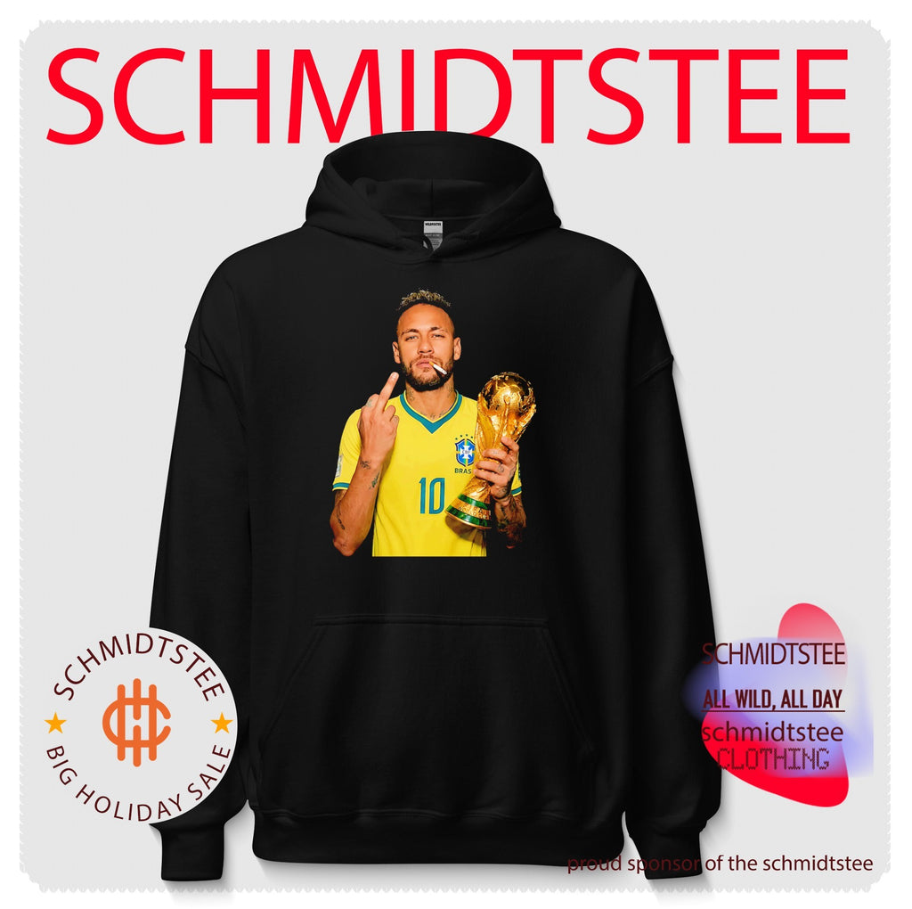 Neymar Brazil National Team World Cup Champion Middle Finger shirt