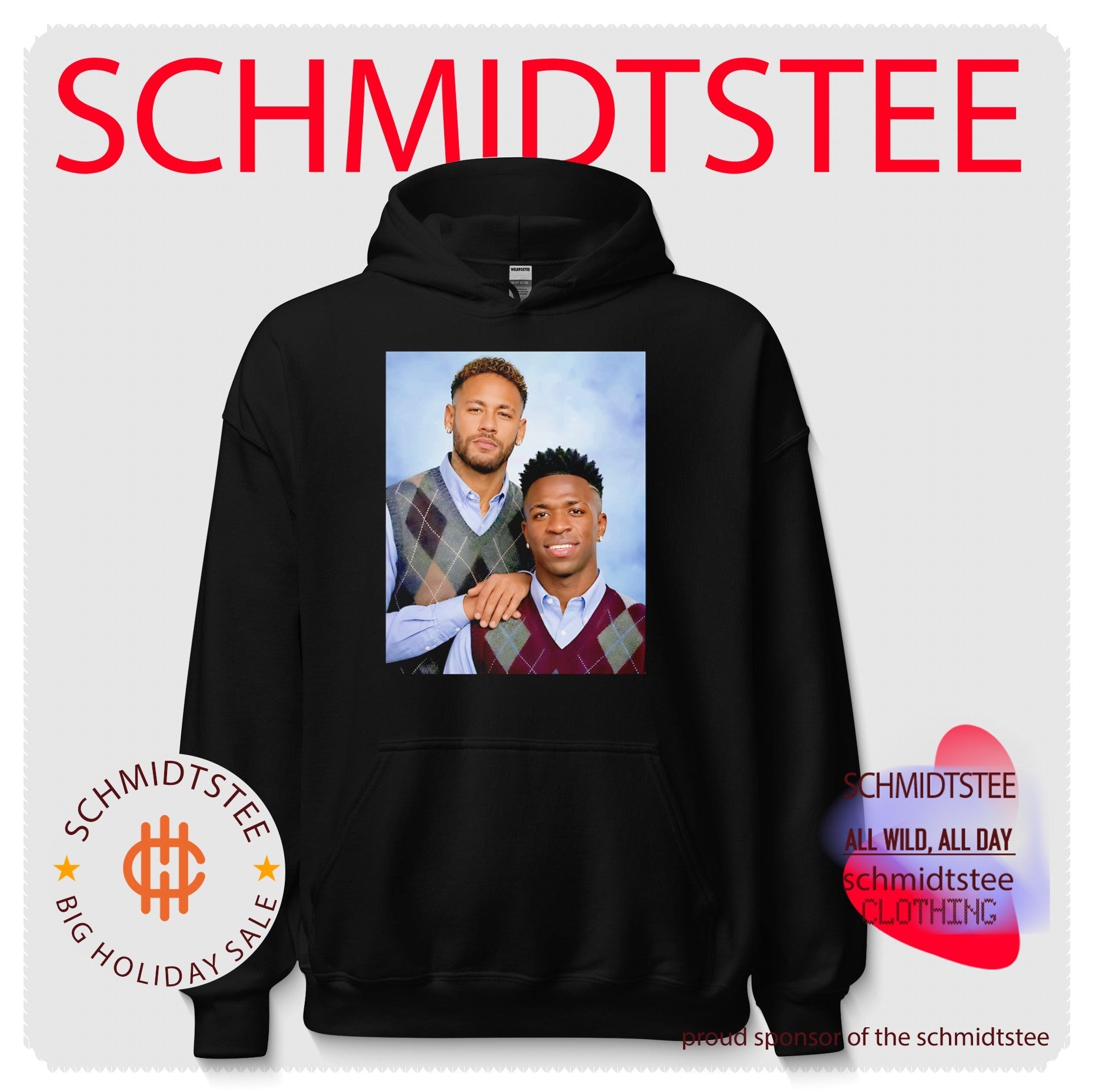 Neymar Jr and Vinicius Jr Step Brothers parody shirt