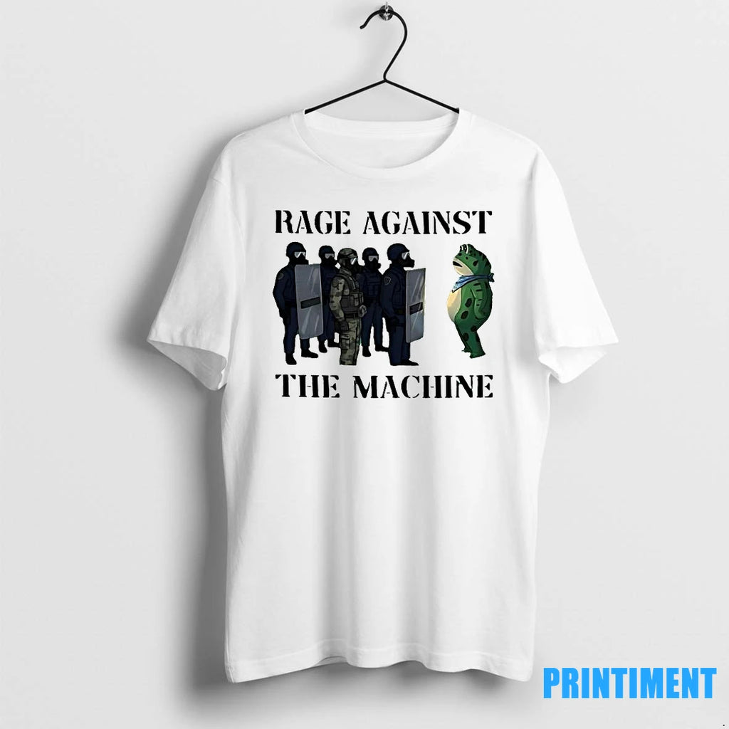Nice Portland Protest Rage Against The Machine Frog Tshirts Sweater