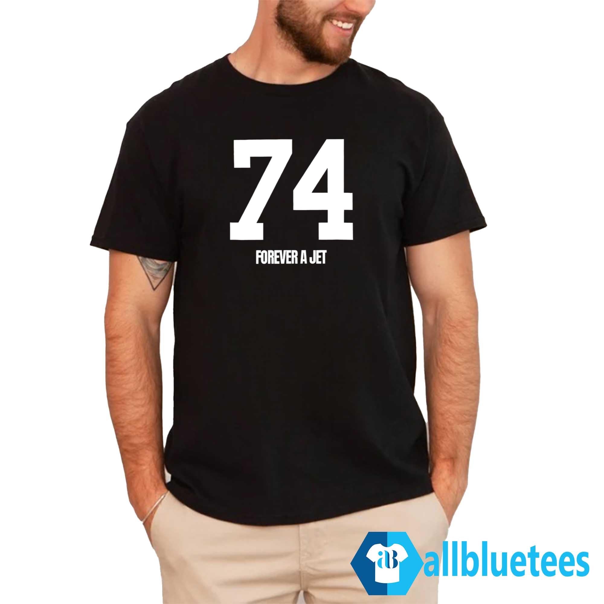 Nick Mangold 74 Forever A Jet Shirt