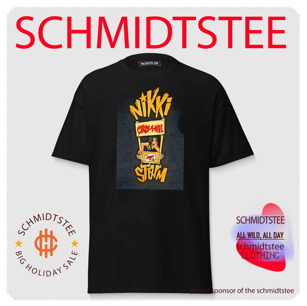Nikki Storm crazy 4 hire illustration shirt