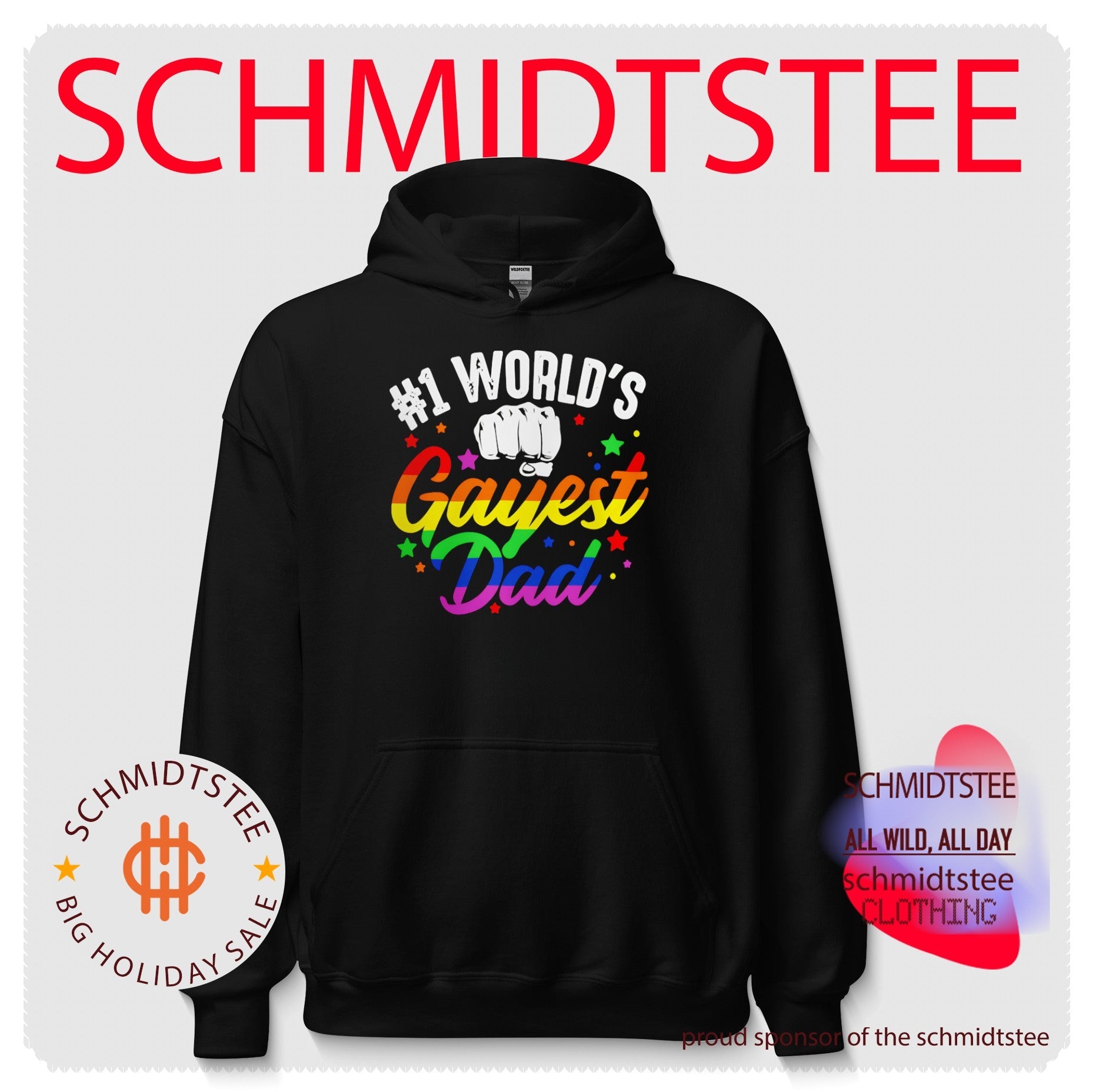 No One World’s Gayest Dad Pride shirt