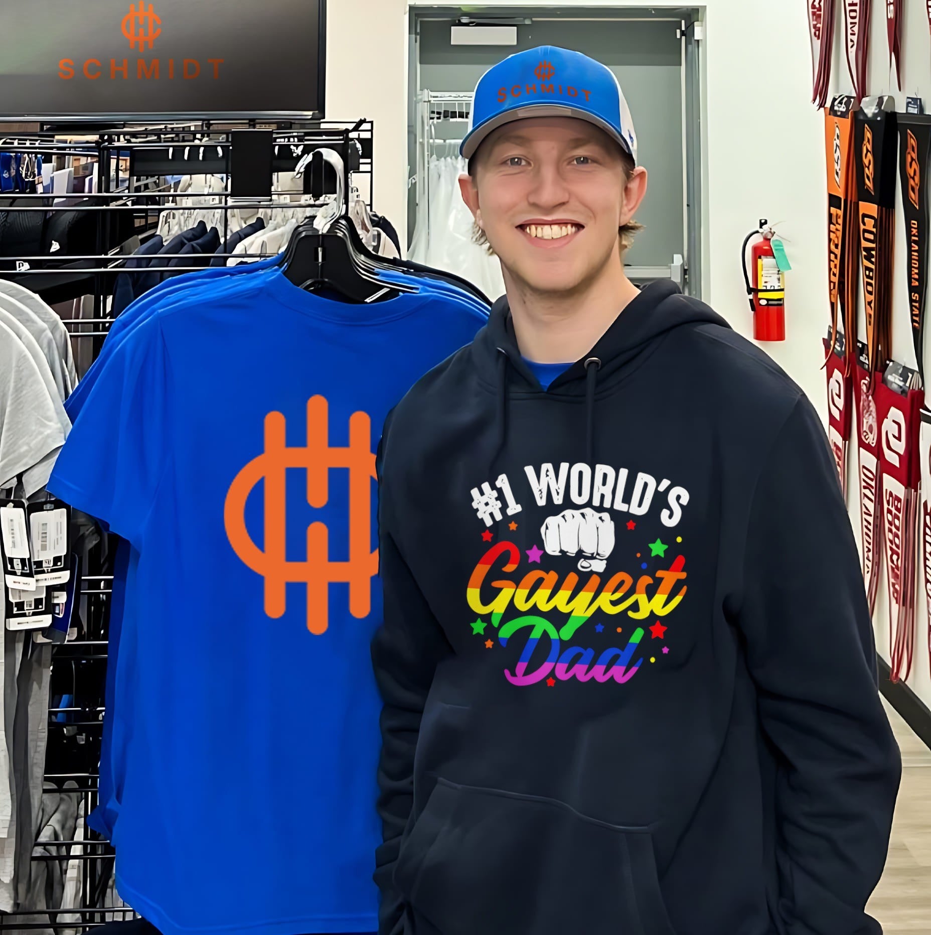 No One World’s Gayest Dad Pride shirt
