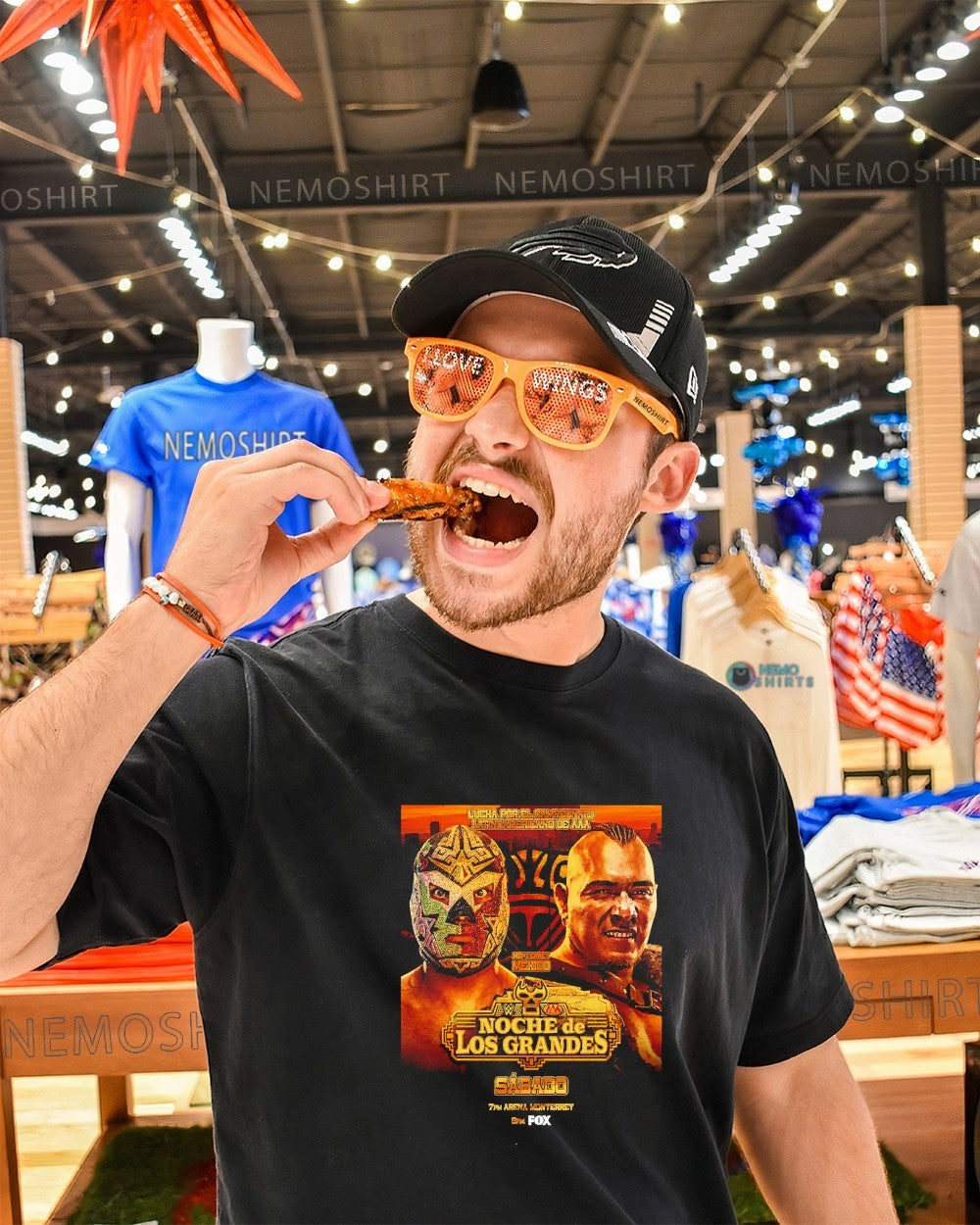 Noche de Los Grandes Lucha Por El campeonato American championship shirt