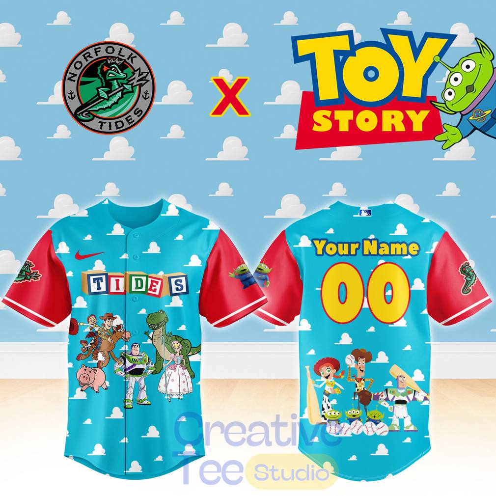Norfolk Tides x Toy Story Custom Jersey