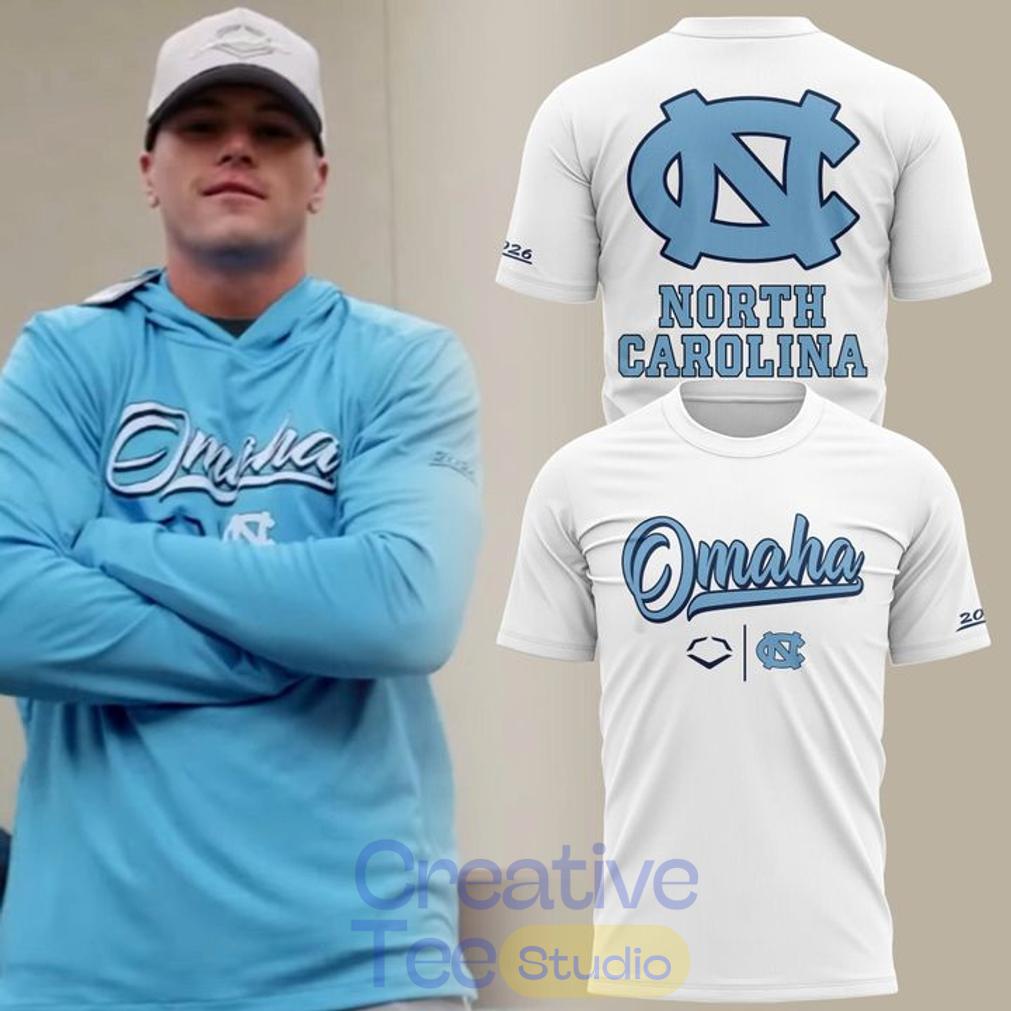 North Carolina Tar Heels 2026 NCAA Baseball Men’s College World Series Omaha Blue T-Shirt