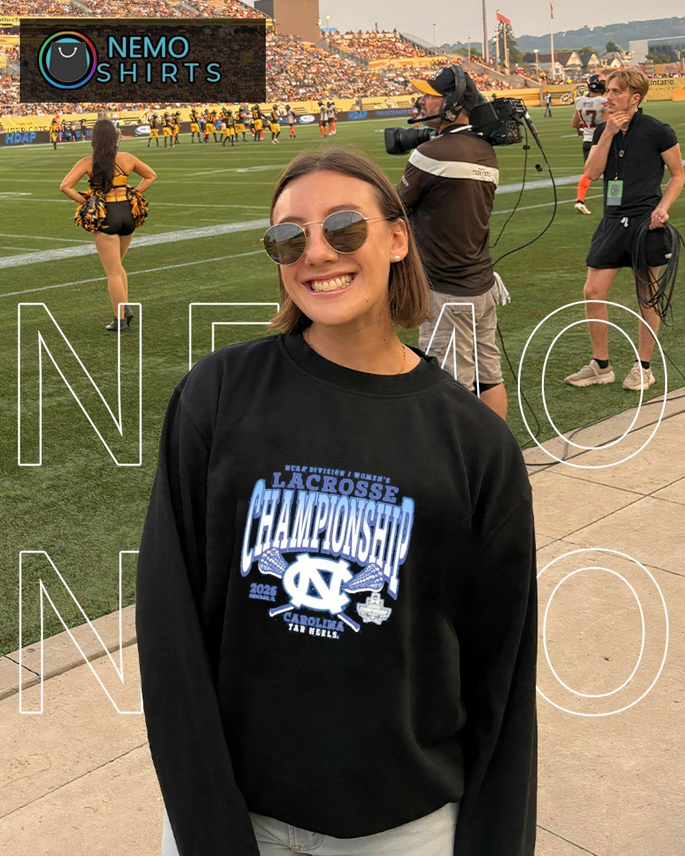 North Carolina Tar Heels 2026 NCAA DI women’s lacrosse championship shirt