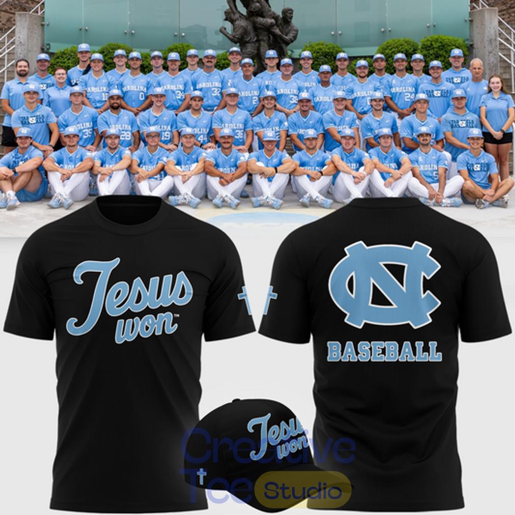 North Carolina Tar Heels JESUS WON T-Shirt