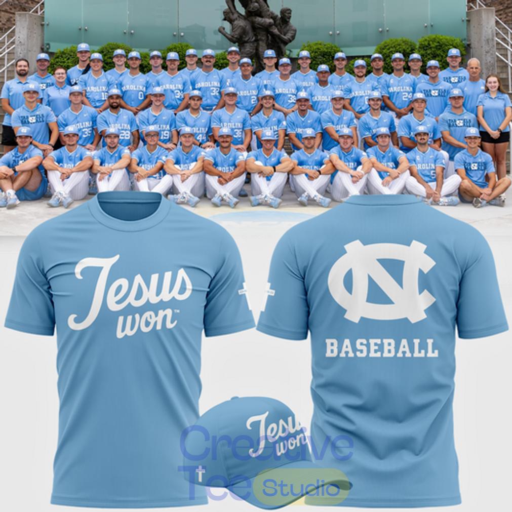 North Carolina Tar Heels JESUS WON T-Shirt