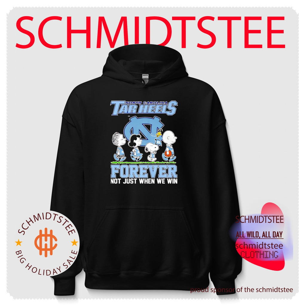 North Carolina Tar Heels forever not just when we win Snoopy shirt