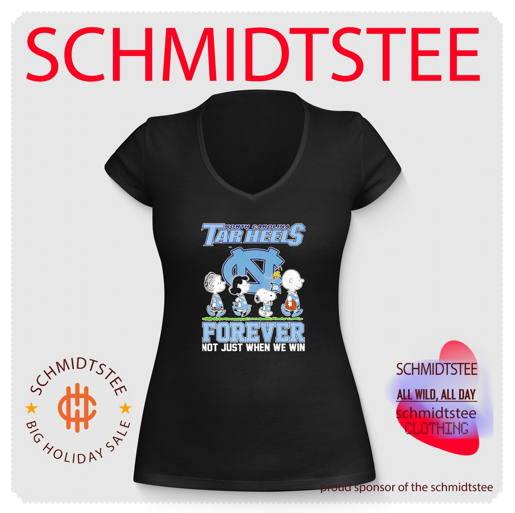 North Carolina Tar Heels forever not just when we win Snoopy shirt