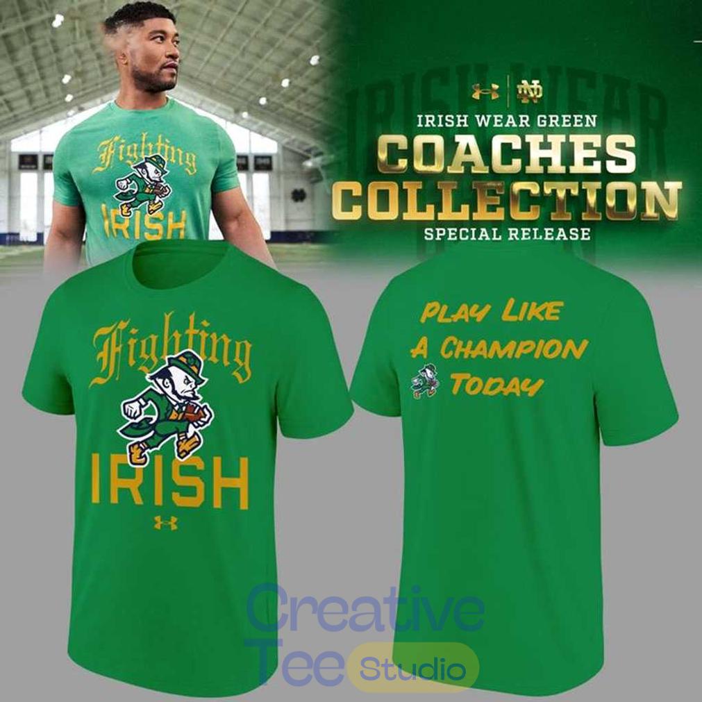 Notre Dame Fighting Irish 2026 Play Like A Champion Today T-Shirt