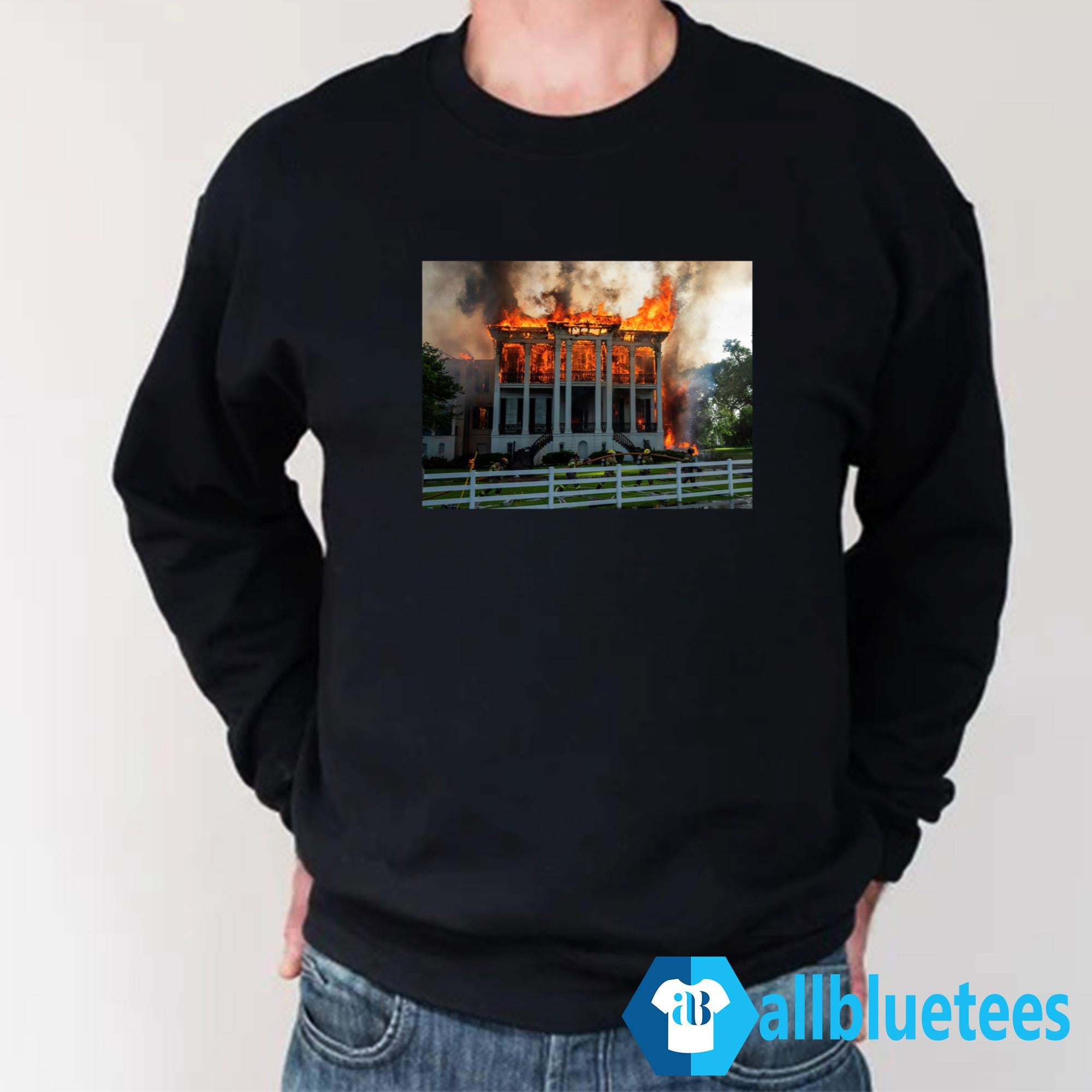 Nottoway Plantation Fire Shirt