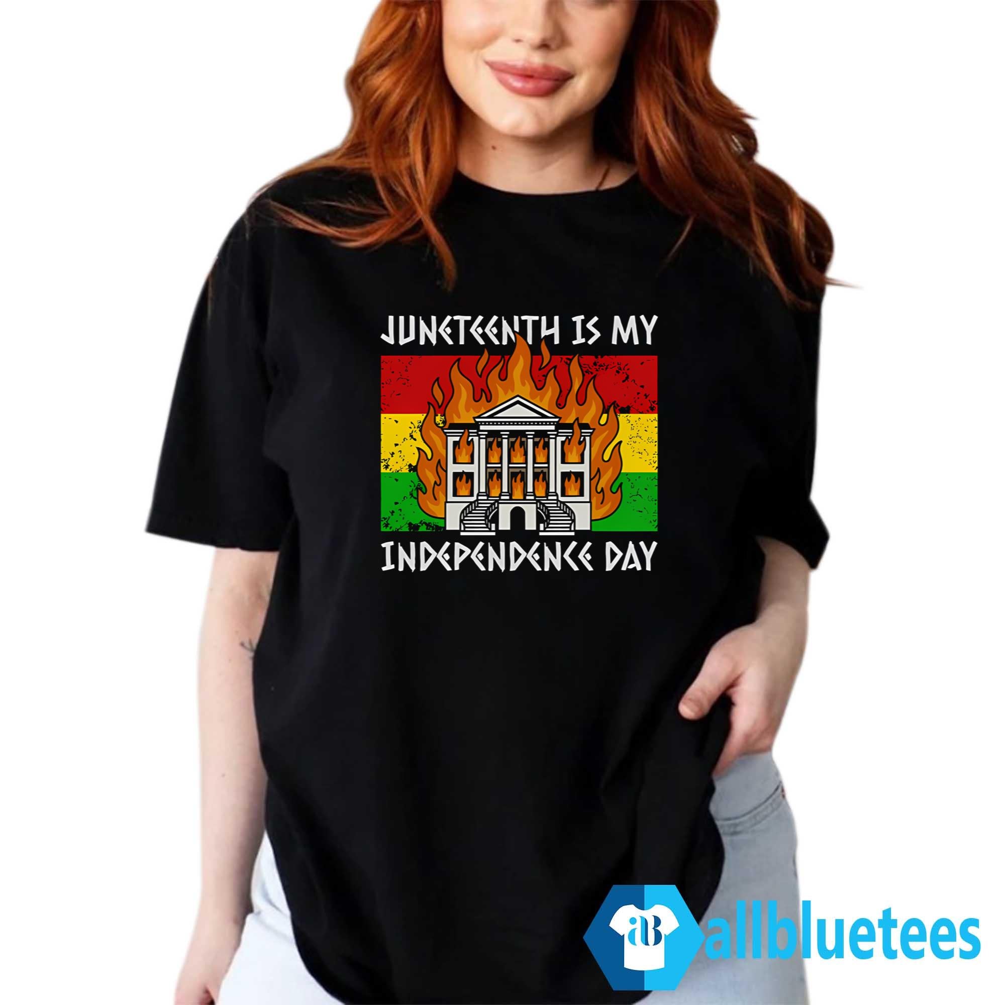 Nottoway Plantation Juneteenth Is My Independence Day Shirt