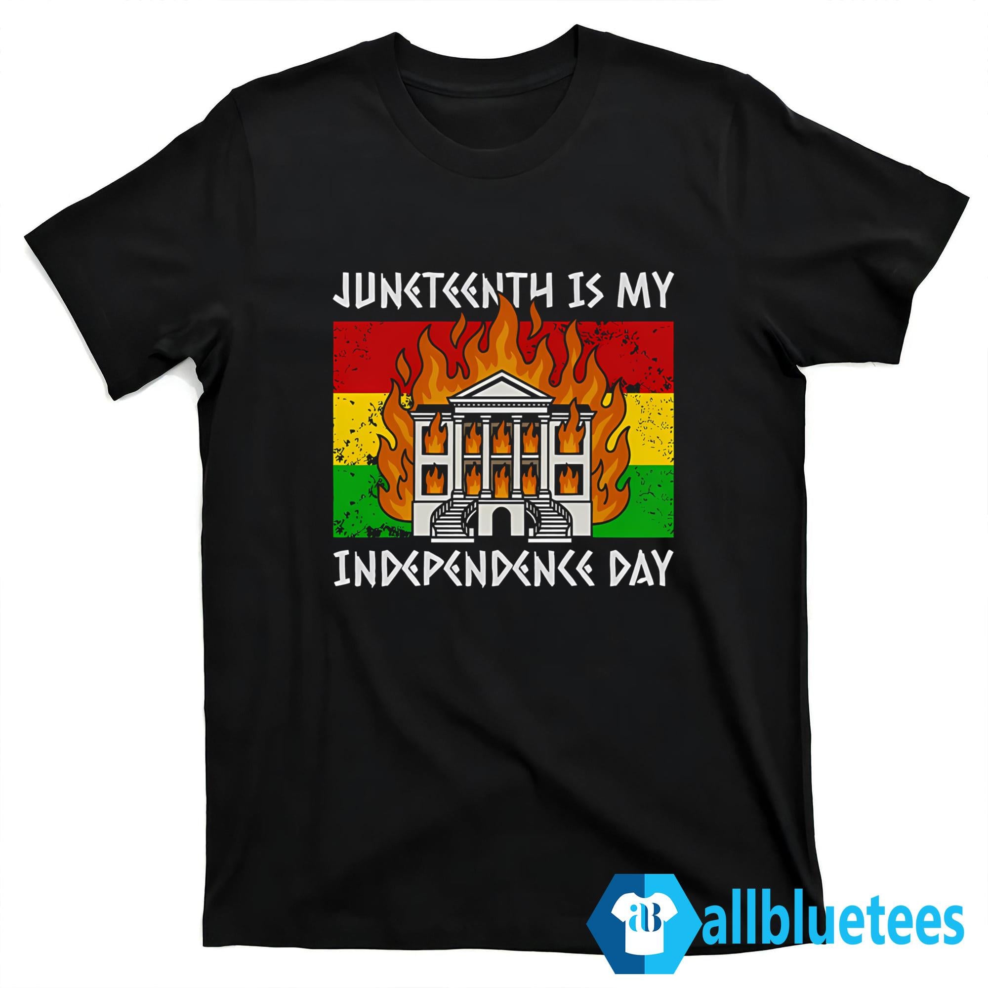 Nottoway Plantation Juneteenth Is My Independence Day Shirt