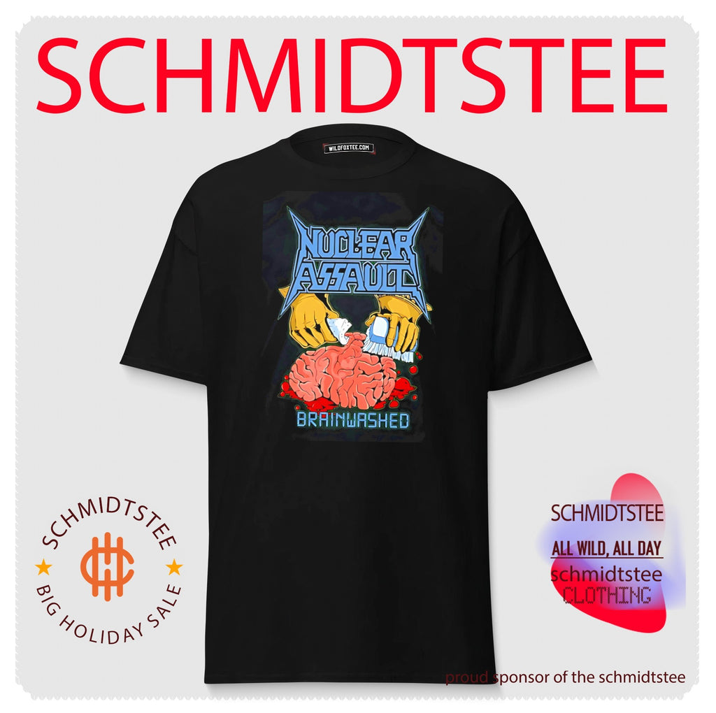 Nuclear assault brainwashed illustration shirt