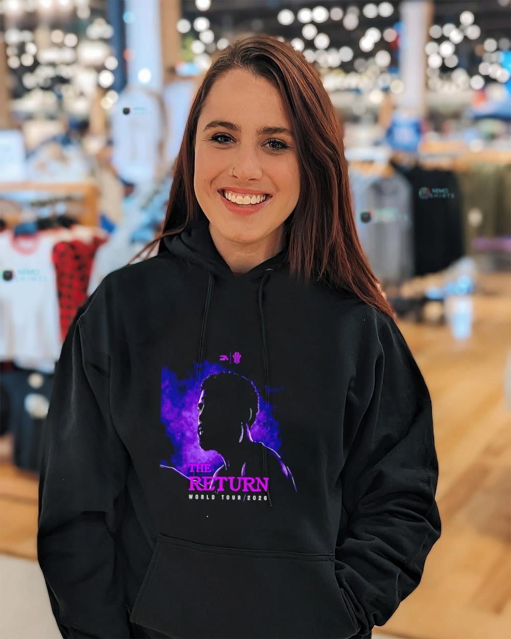 Kyrie Irving the return world tour 2026 graphic shirt