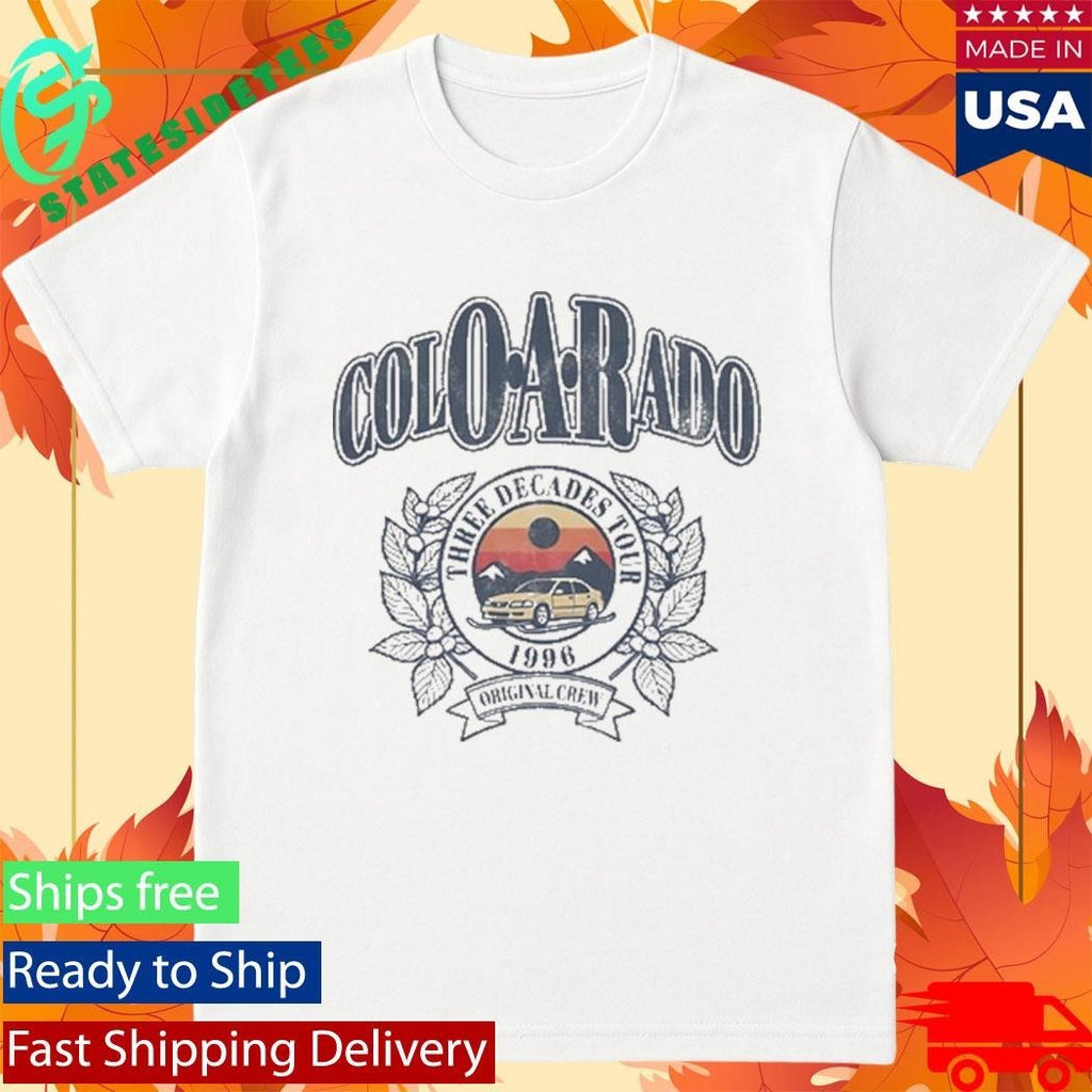 O.A.R. Three Decades Tour 1996 Colorado Shirt