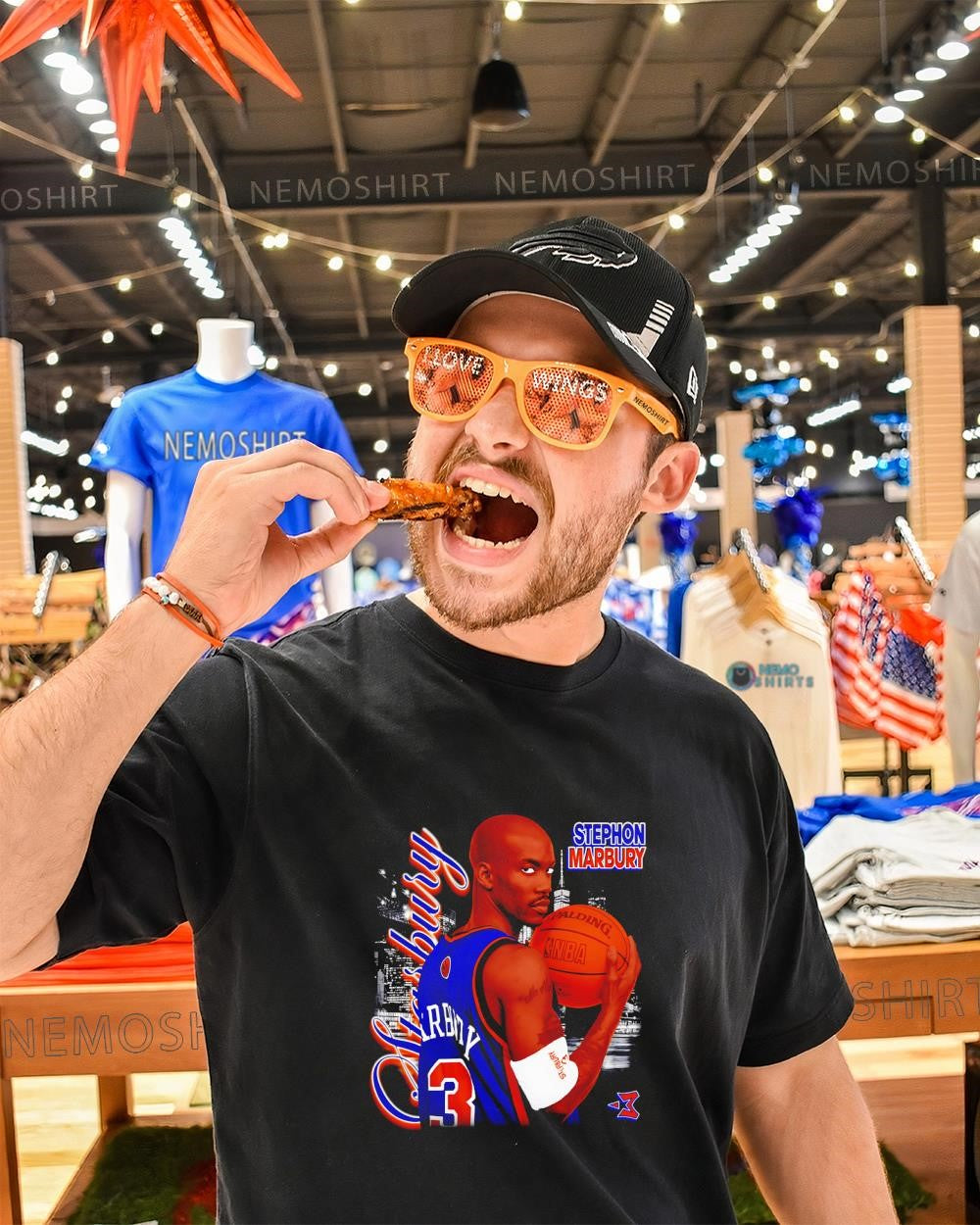 Stephon Marbury hometown New York Knicks player shirt
