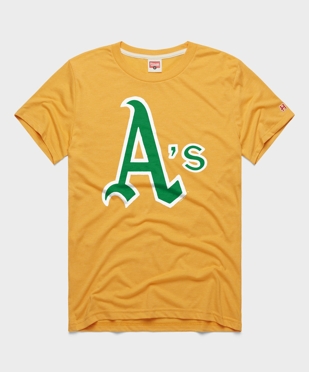 Oakland Athletics Jersey Logo '70