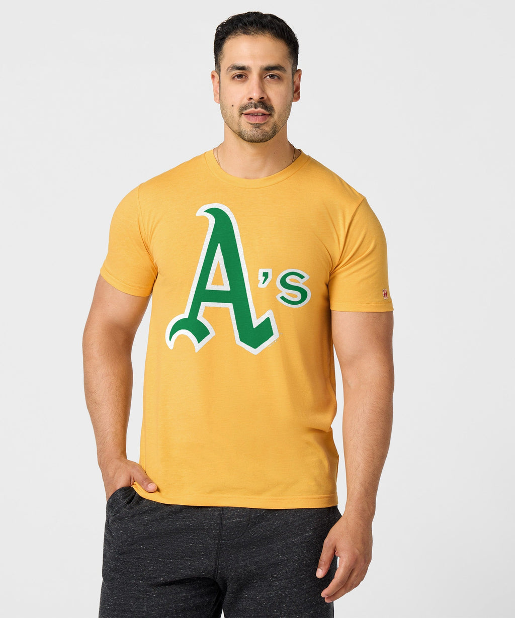 Oakland Athletics Jersey Logo '70