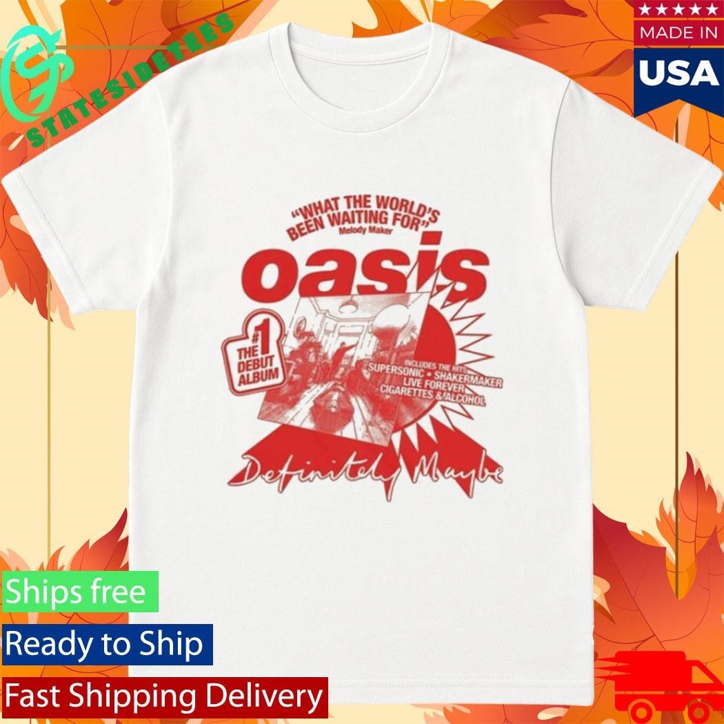 Oasis What The World’s Been Waiting For Natural Shirt