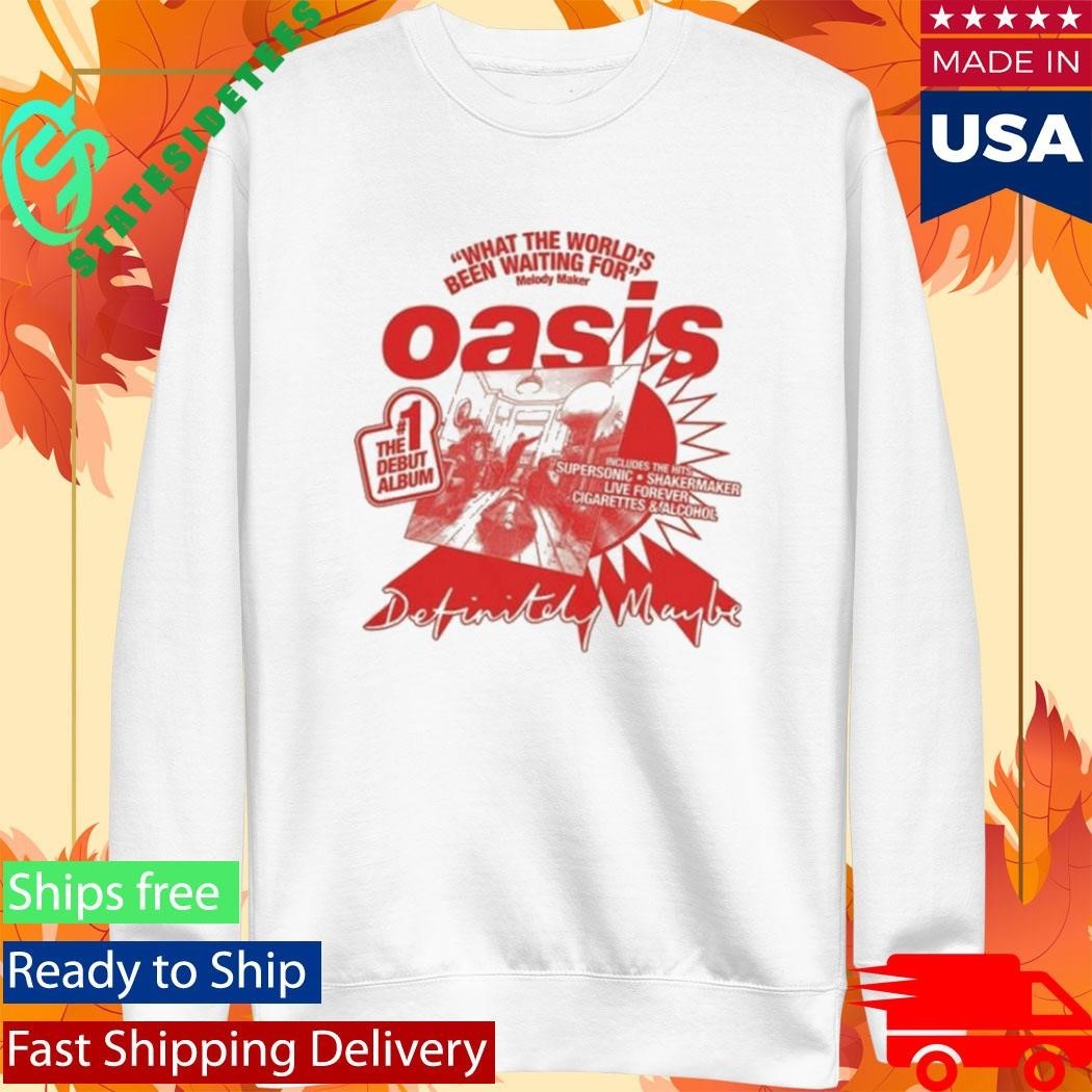 Oasis What The World’s Been Waiting For Natural Shirt