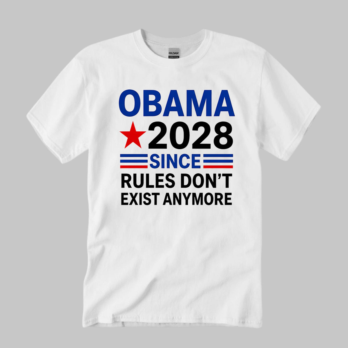 Obama 2028 Since Rules Don’t Exist Anymore Shirt