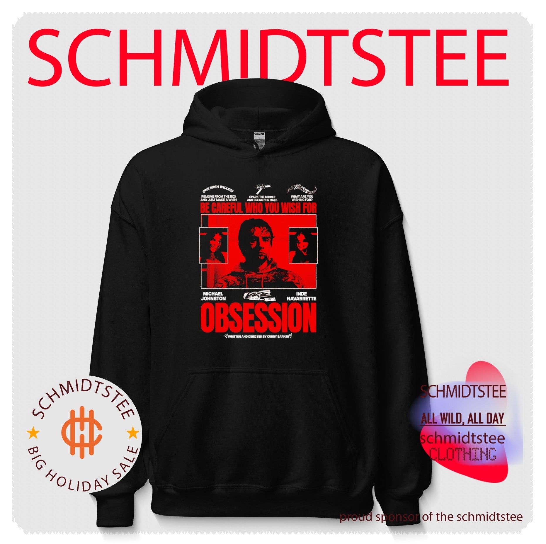 Obsession 4 Michael Johnston and Inde Navarrette Written and Directed by Curry Barker shirt