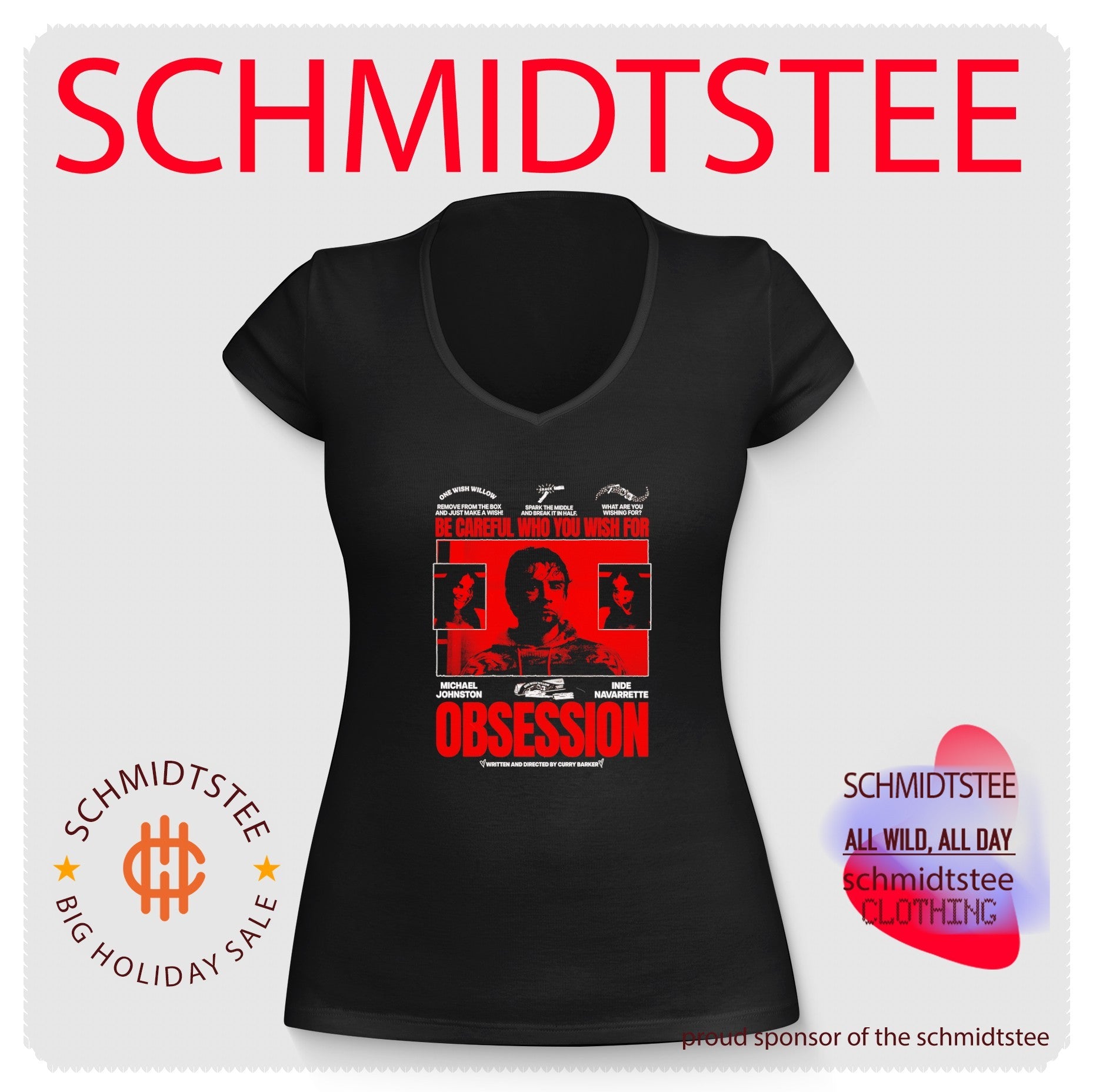 Obsession 4 Michael Johnston and Inde Navarrette Written and Directed by Curry Barker shirt