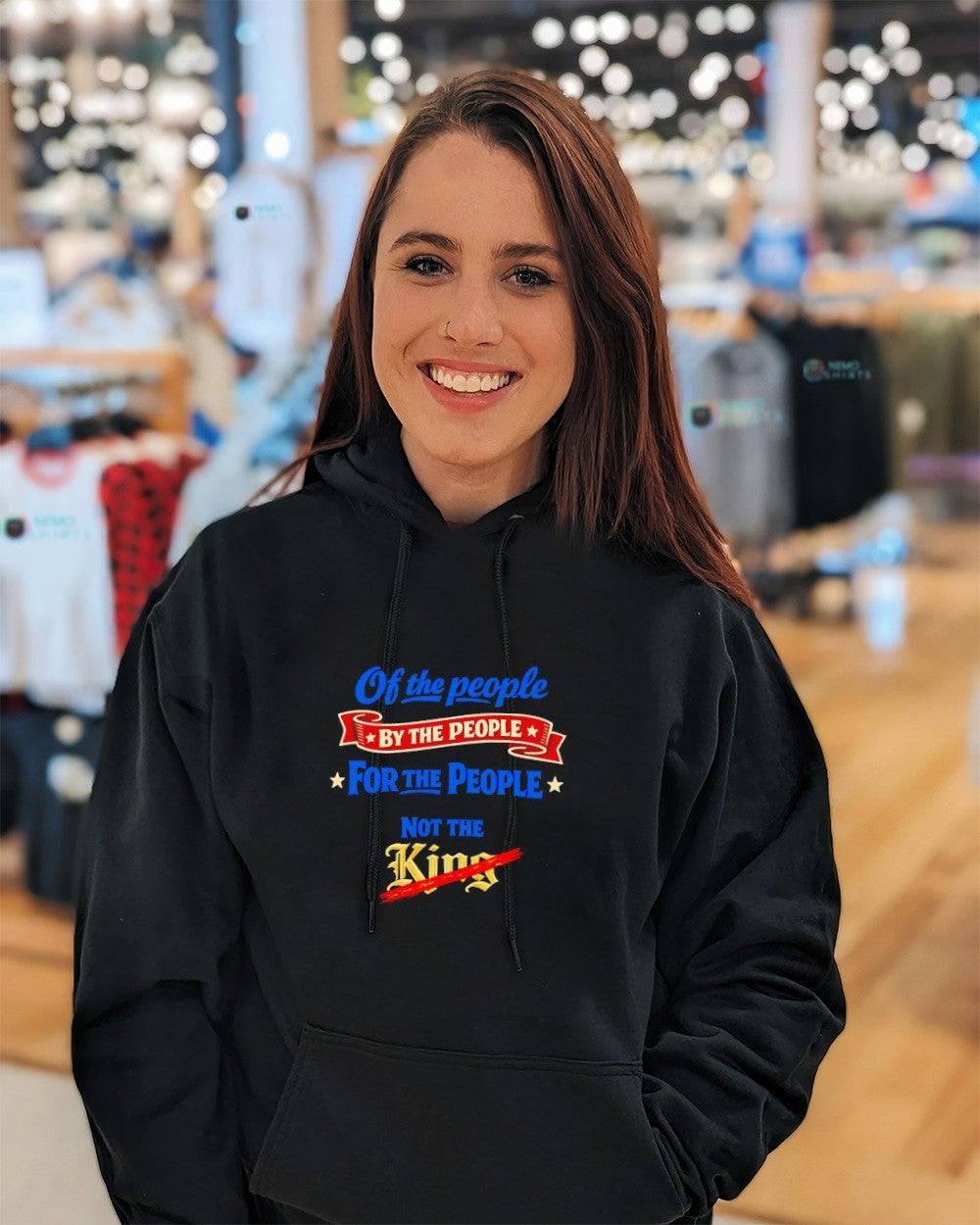 Of the people by the people for the people not the King anti Trump shirt