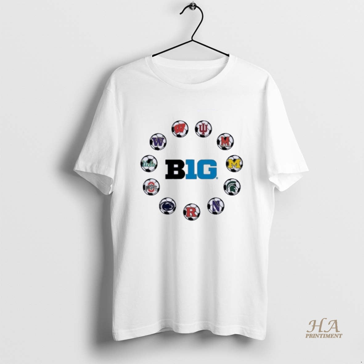 Official 2025 Big Ten Mens Soccer All Teams Shirt Hoodie Sweatshirt | PurePodTees.com