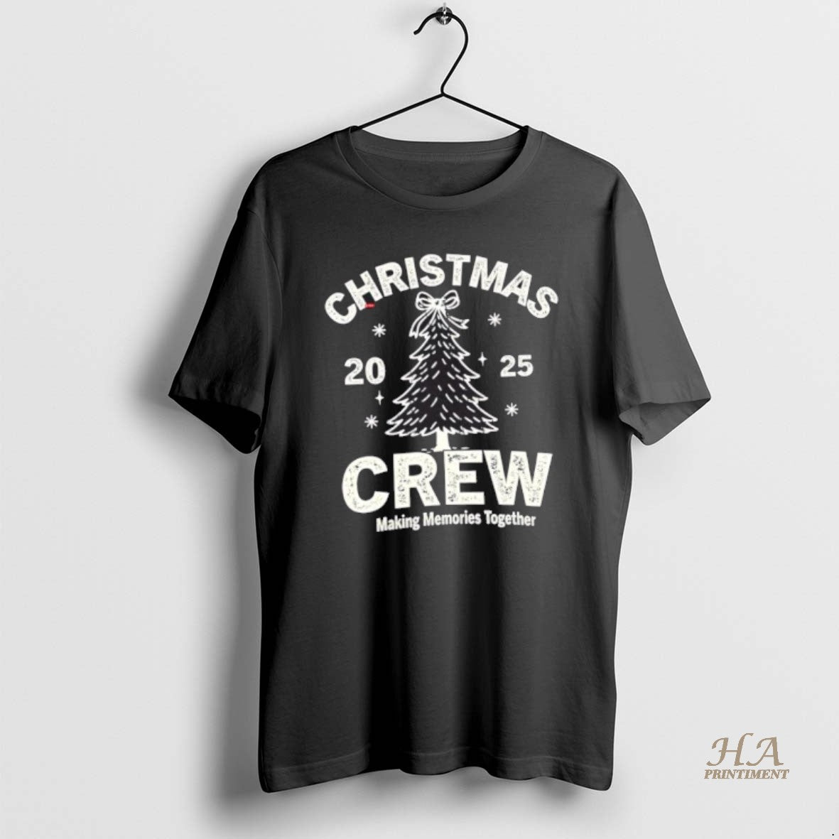Official 2025 Christmas Crew Making Memories Together Shirt Hoodie Sweatshirt | PurePodTees.com