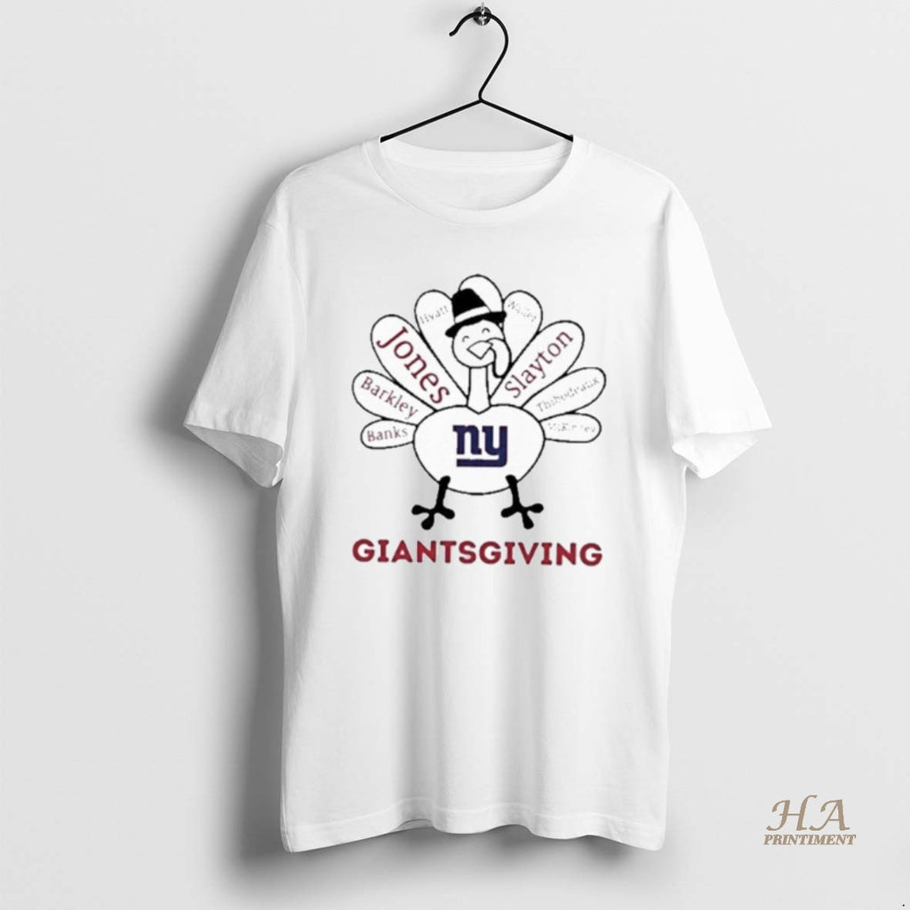 Official 2025 Giantsgiving New York Giants X Thanksgiving Shirt Hoodie Sweatshirt | PurePodTees.com