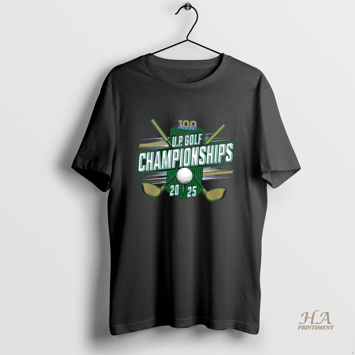 Official 2025 Mhsaa Up Golf Championships Shirt Hoodie Sweatshirt | PurePodTees.com