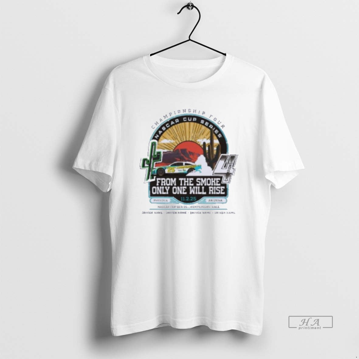 Official 2025 Nascar Cup Series Championship Four Shirt Hoodie Sweatshirt | PurePodTees.com