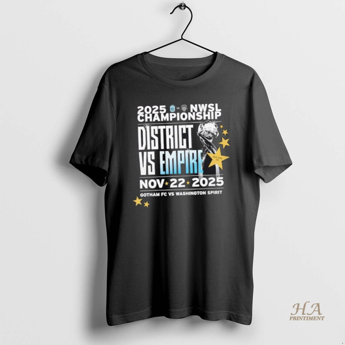 Official 2025 Nwsl Championship Gotham Fc Vs Washington Spirit Shirt Hoodie Sweatshirt | PurePodTees.com