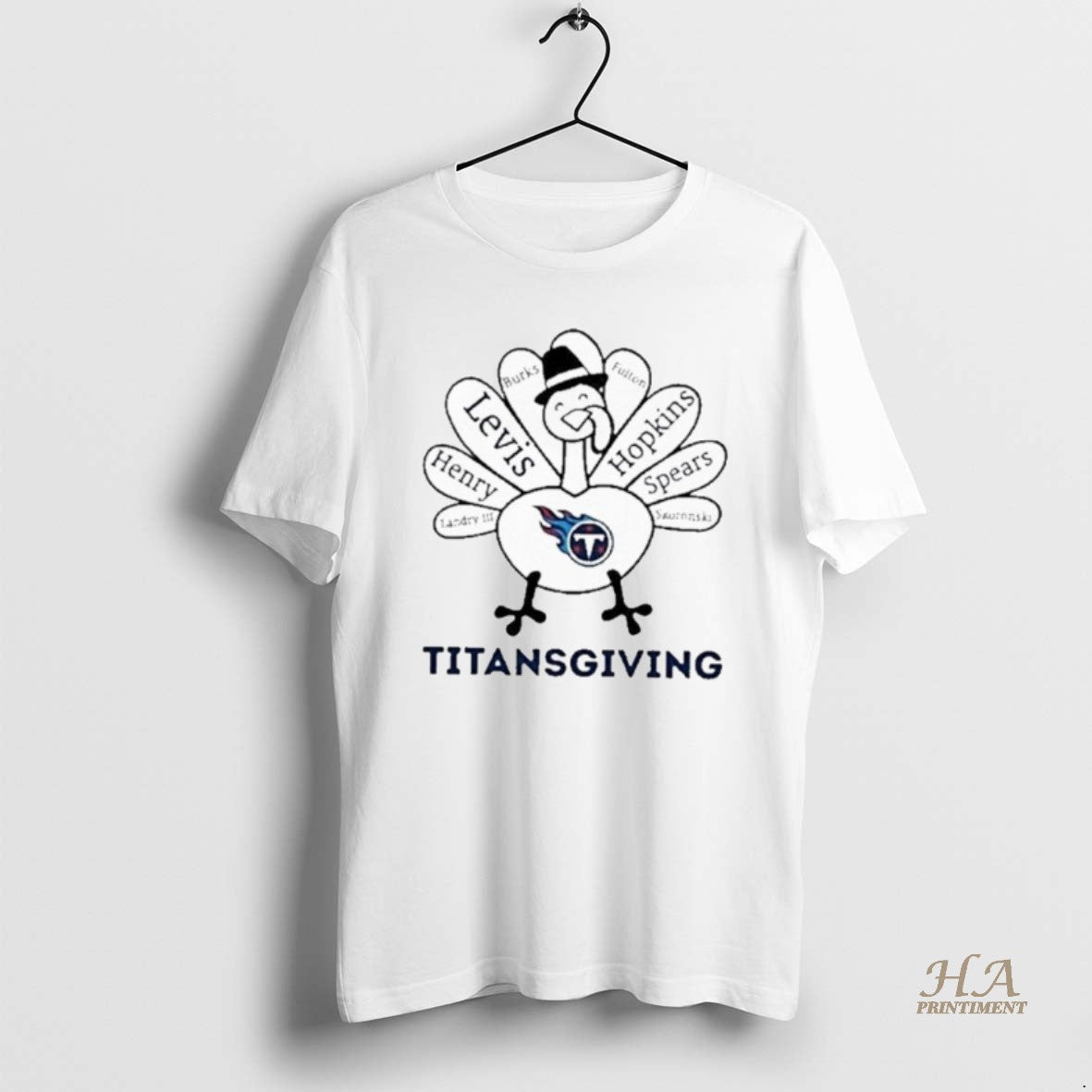 Official 2025 Titansgiving Tennessee Titans X Thanksgiving Shirt Hoodie Sweatshirt | PurePodTees.com