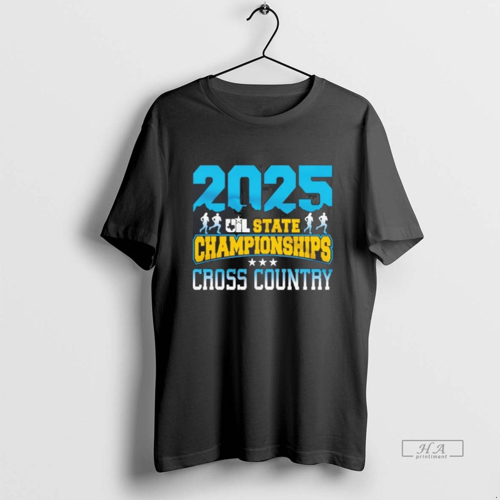 Official 2025 Uil Cross Country State Championship Logo Shirt Hoodie Sweatshirt | PurePodTees.com