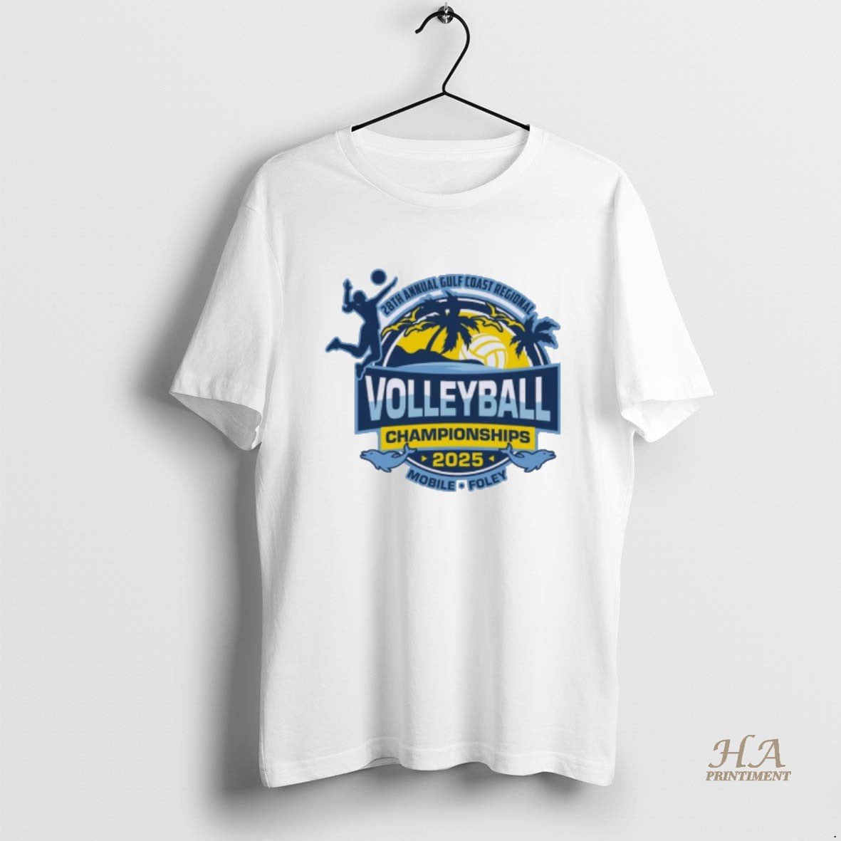 Official 2025 Usa Volleyball Gulf Coast Regional Championship Shirt Hoodie Sweatshirt | PurePodTees.com