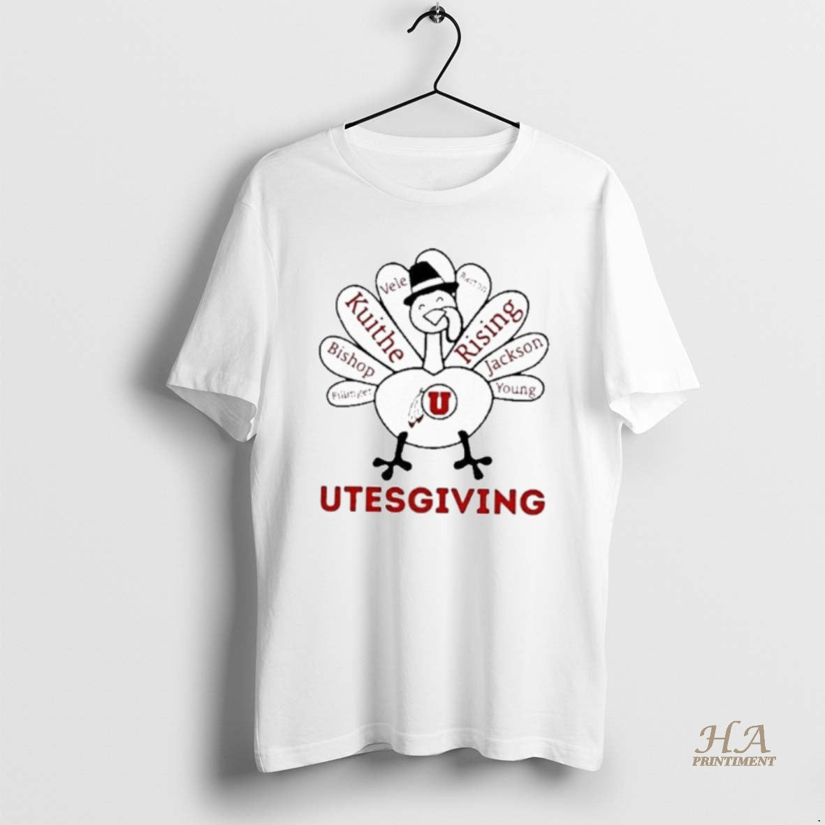 Official 2025 Utesgiving Utah Utes X Thanksgiving Shirt Hoodie Sweatshirt | PurePodTees.com