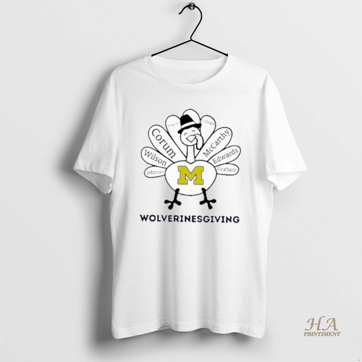 Official 2025 Wolverinesgiving Michigan Wolverines X Thanksgiving Shirt Hoodie Sweatshirt | PurePodTees.com