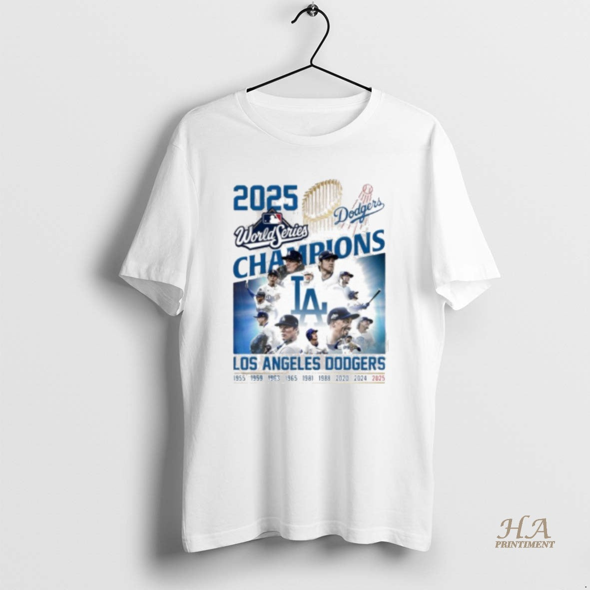 Official 2025 World Series Champions Team Player Los Angeles Dodgers Shirt Hoodie Sweatshirt | PurePodTees.com
