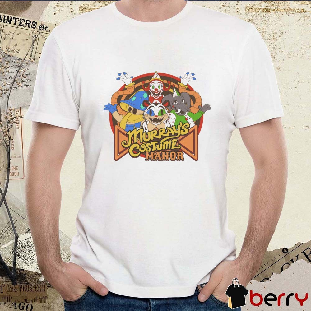 2026 HEX x FNaF Secret of the Mimic 2 Murray Costume Manor Ringer t-shirt