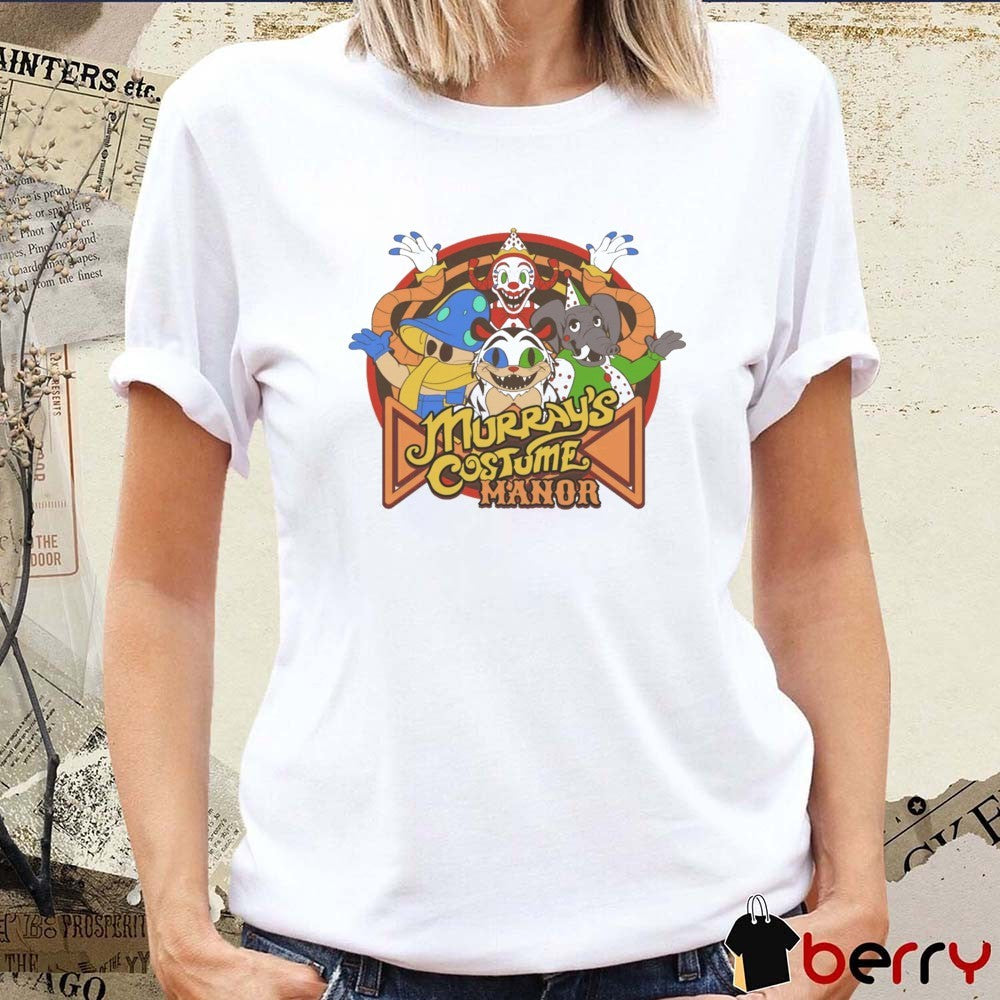 2026 HEX x FNaF Secret of the Mimic 2 Murray Costume Manor Ringer t-shirt