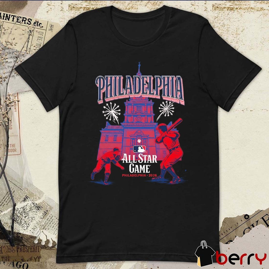 2026 MLB All-Star Game Independence Hall Philadelphia t-shirt