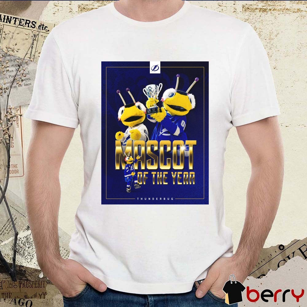 2026 NHL Mascot of the Year ThunderBug Poster t-shirt
