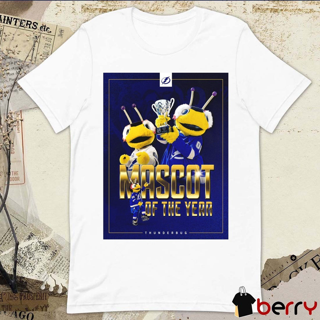 2026 NHL Mascot of the Year ThunderBug Poster t-shirt