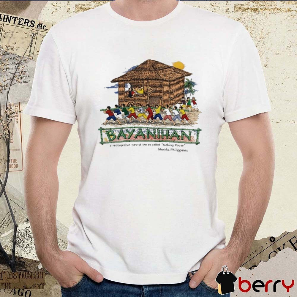 2026 Shaina West Bayanihan Carrying The Walking House Manila Philippines t-shirt